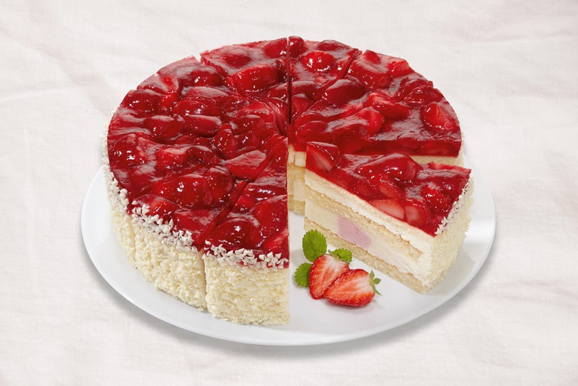Erdbeer-Vanille-Torte