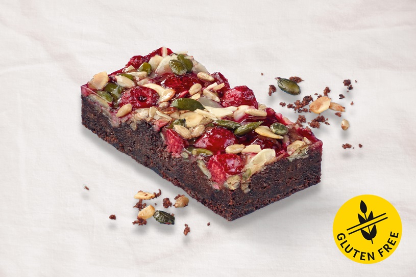 Frambozenbrownie (glutenvrij) (39000775)