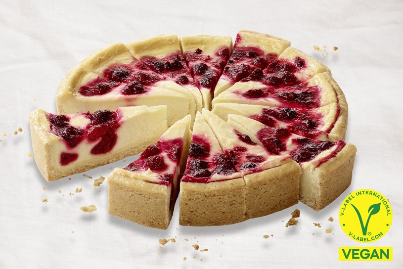 Creamy Raspberry - vegan Cheesecake Alternatief